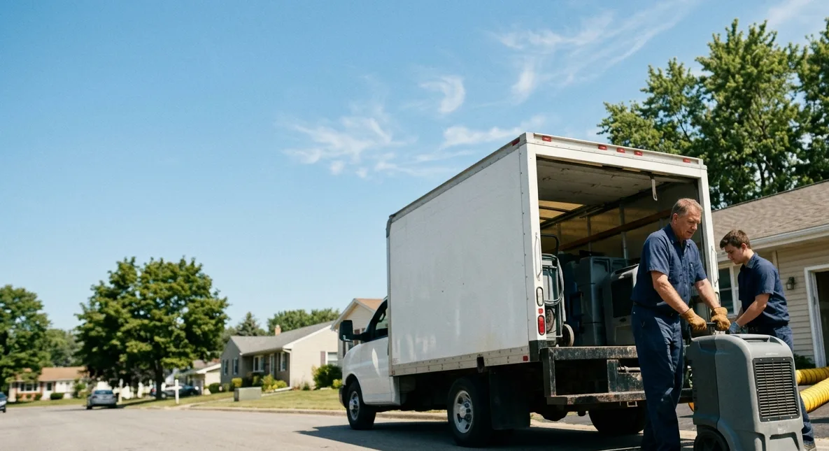 Water Damage Cleanup in Waukau, WI near me
